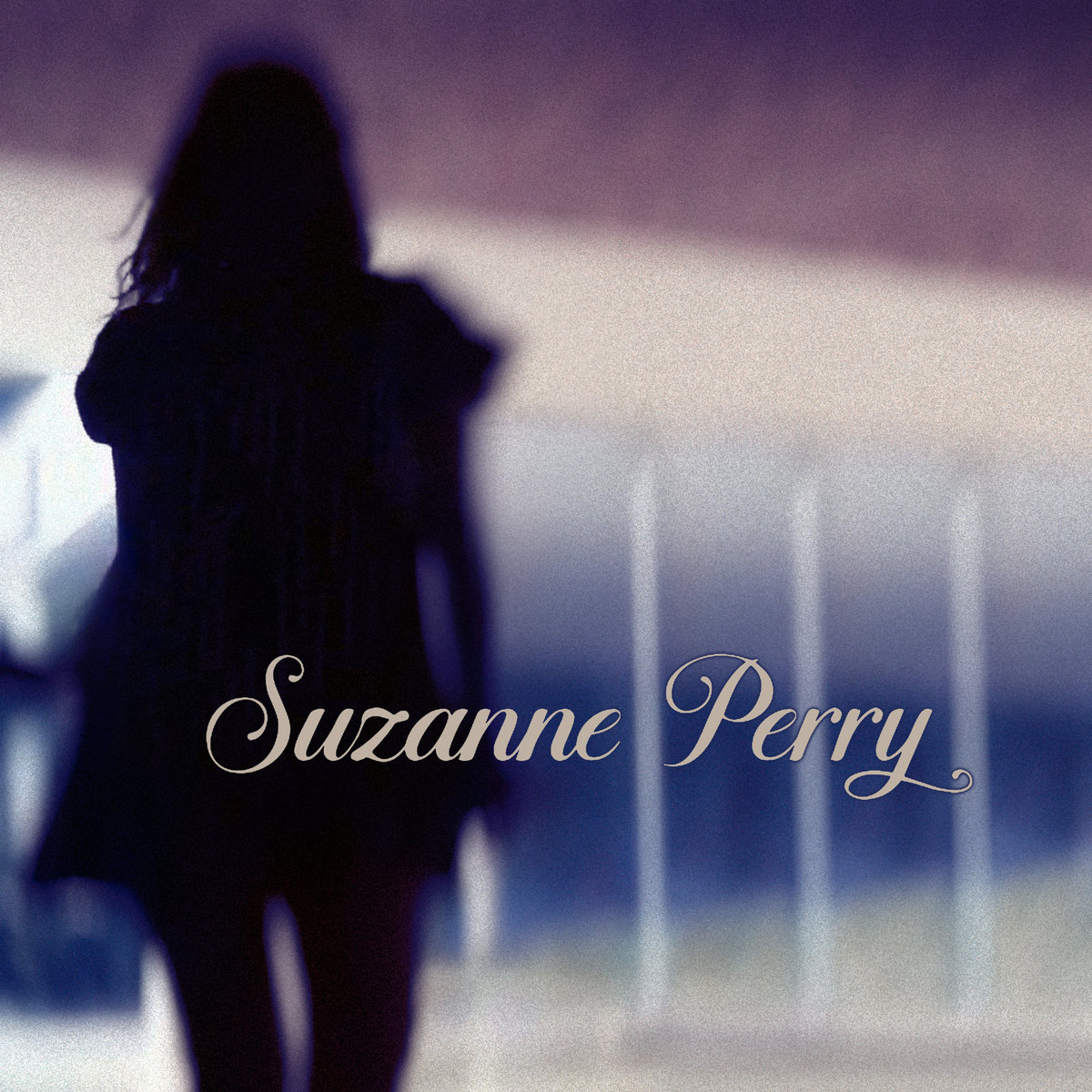 Cover art for Suzanne Perry's EP There'll Be No More Promises: a silhouetted figure walking away